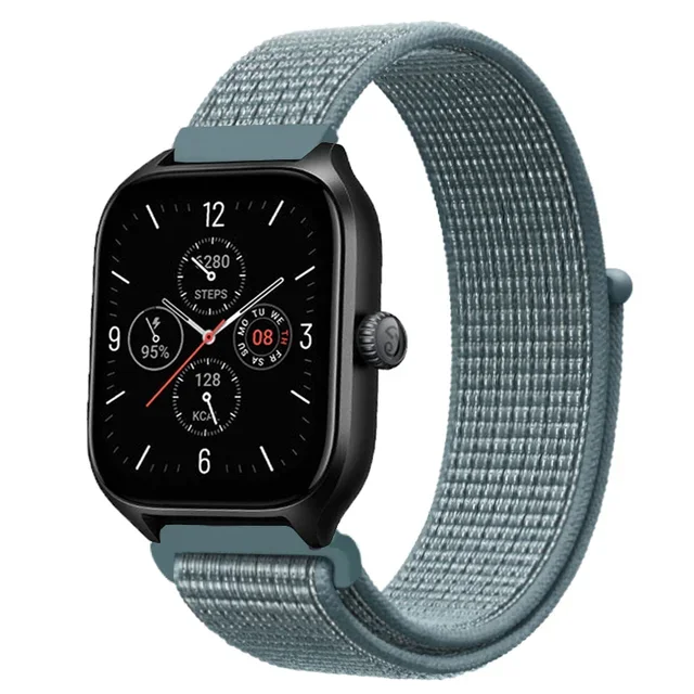 Nylon Loop Smartwatch Band - Adjustable Strap in 20mm/22mm Sizes