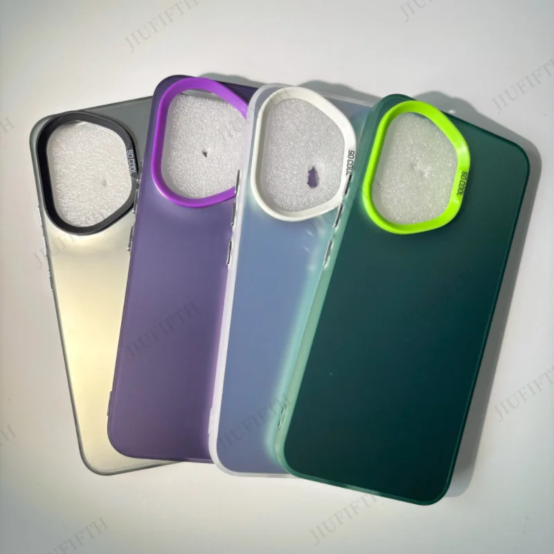 Luxury Metallic Aurora Shockproof Bumper Cover