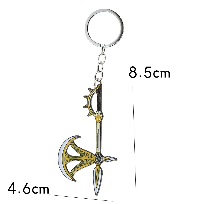 The Seven Deadly Sins Dragon Tattoo Keychain - Stylish Anime-Inspired Accessory