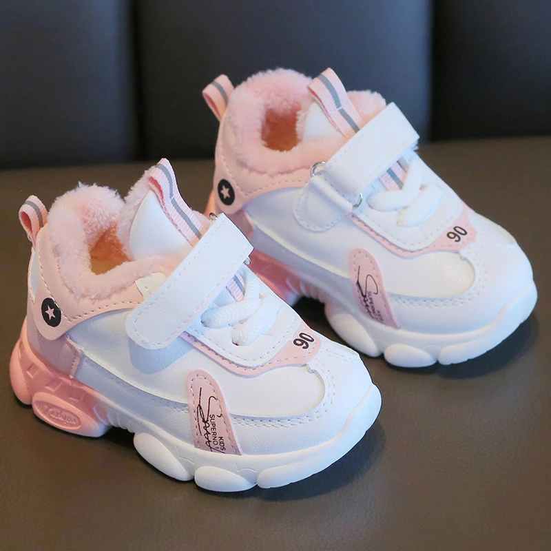 Cotton Shoe for Girl Casual Sneaker for Boy Kid Plush Thickened Toddler Boy Shoe Winter Ankle Boot Girl Zapato Ni&ntilde;a Ботинки