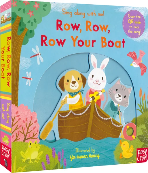 Canta Insieme A Me Row Row Row Your Boat, Libri Per Bambini Di Età Compresa Tra 2 3 4 5 Libro Illustrato Inglese, Libro Di Bordo 9780857634375