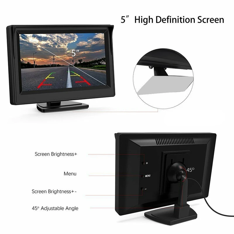 3 Ʈ 5 ġ 800x480 TFT LCD HD ũ , ڵ  ī޶/ĸ麸/DVD    귡Ŷ 