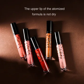 12 Colors Women Matte Liquid Lipstick Waterproof Red Velvet Lip Gloss Long Lasting Makeup Nude Lipgloss Sexy Lip Tint Cosmetics