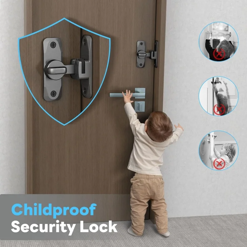 مزلاج باب ضد السرقة شديد التحمل