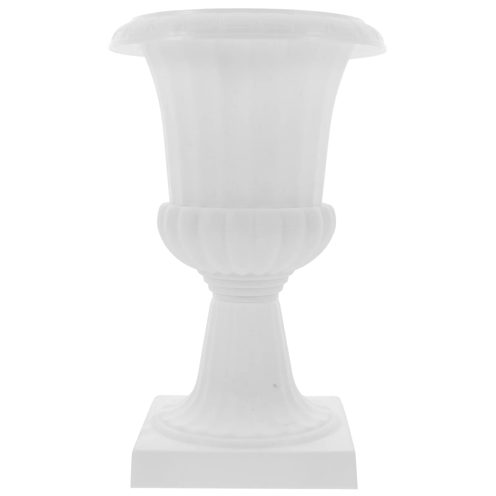 

White Indoor Planter Plastic Roman Planter Garden Succulent Container Front Porch Removable Flower Pot Wedding For Outdoor