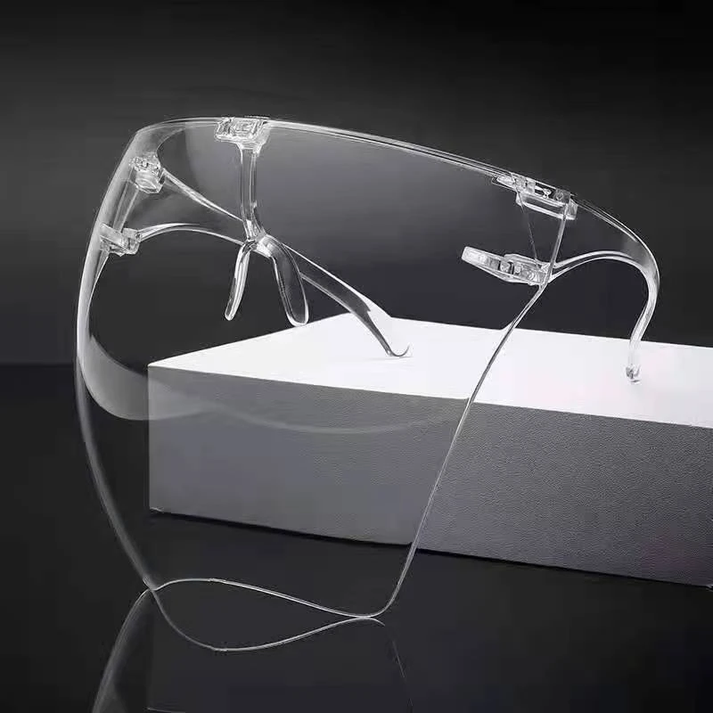 High-Definition Transparent Protective Face Shield with Anti-Fog, Anti-Splash Features