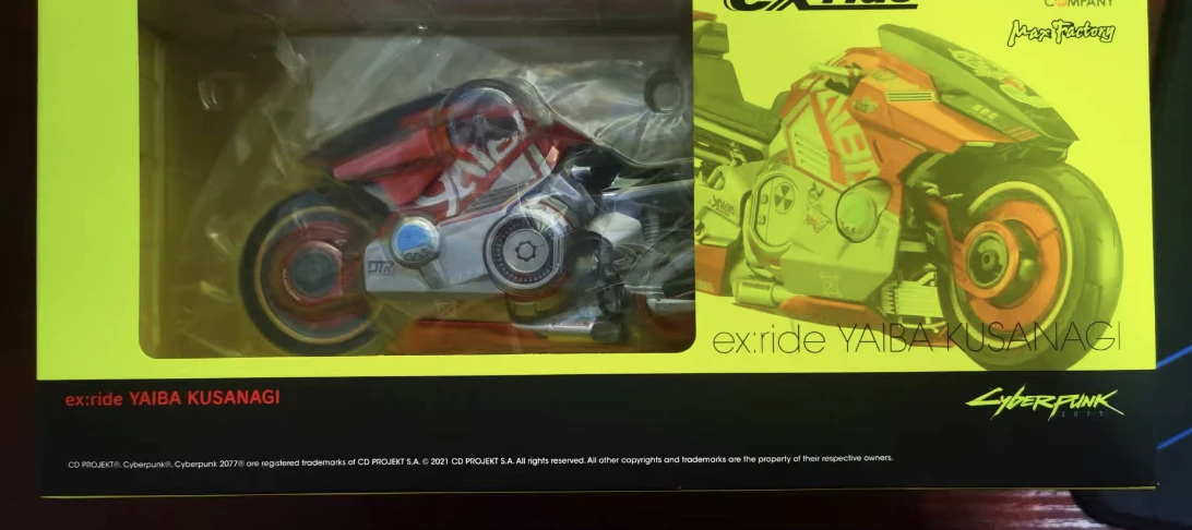 Stock 100% original GSC figma ex:ride Asuka Cyberpunk 2077