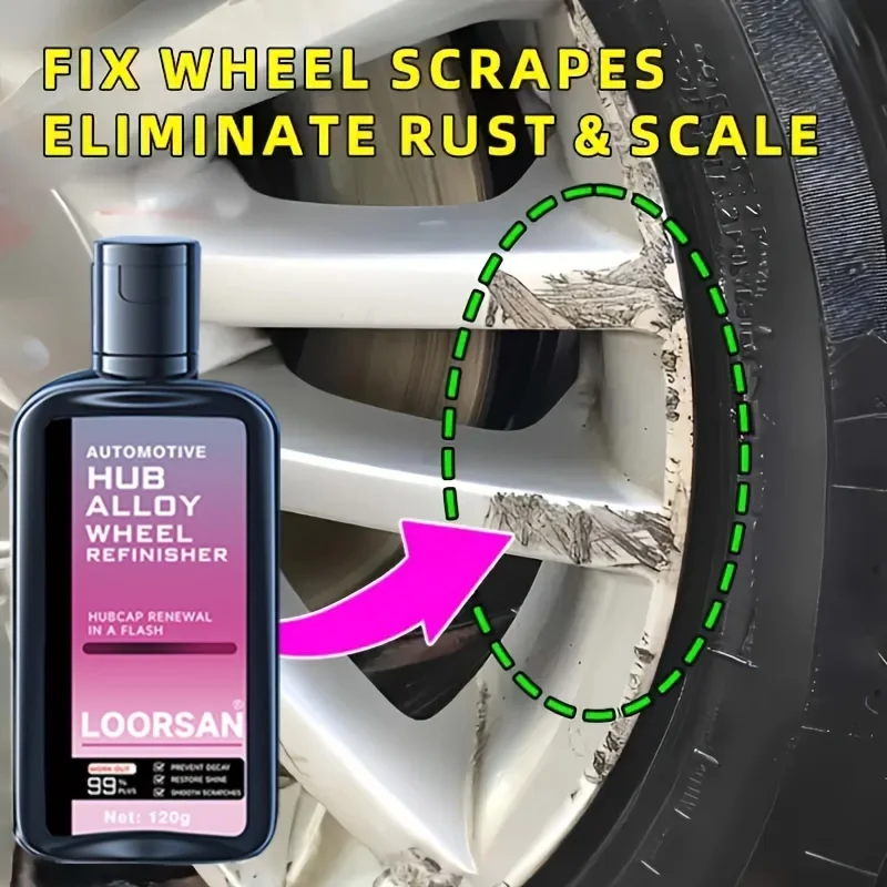 Aluminum wheel hub Repair Kit-Fast residue-free automotive wheel hub solution