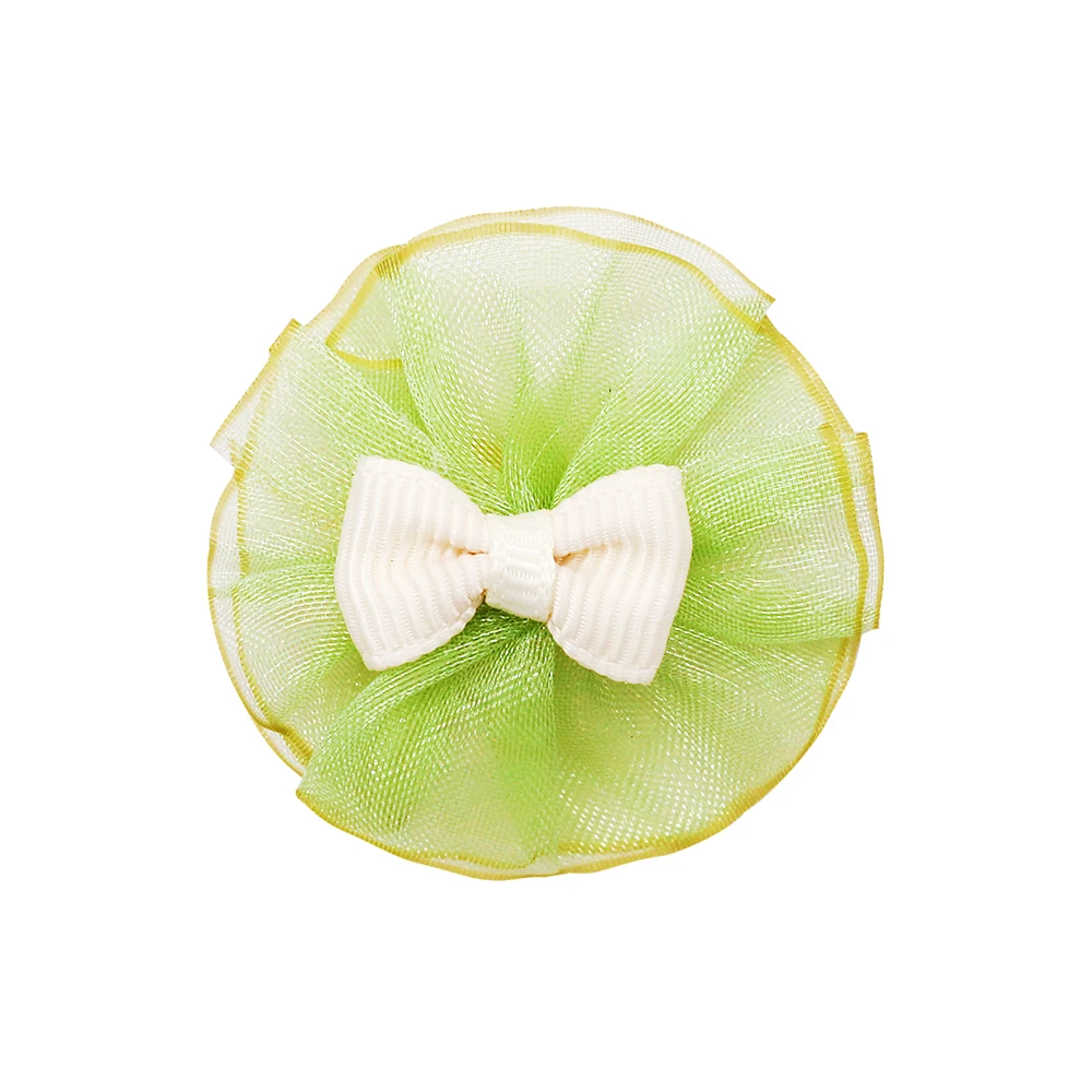 20/30pcs 다채로운 개 강아지 Bowknot 강아지 머리 활 고무 밴드 개 제품에 대 한 개 머리 꽃을 장식 애완 동물 액세서리
