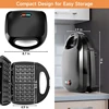 Breakfast Maker Sandwich Maker 2-Slice With Nonstick Plates 750W Kitchen Oven Home US Plug 3