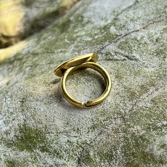 Kiváló Minőségű Ókori Egyiptomi Jelző Gyűrű Érme Állítható Méret - Image 4