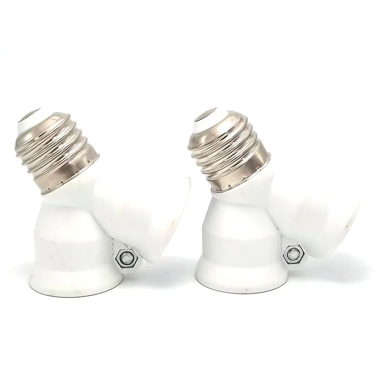 1pcs E14 E27 to 2E27 2E14 Screw Lamp Base Socket PBT B22 to 2E27 LED Light Bulb Sddda9cc3a8644f41af361f39ca71bf76K