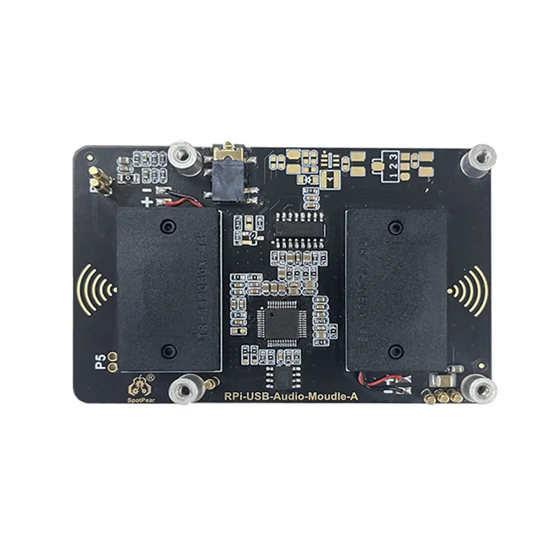 Usb Audio Sound Card Moudle Hat Con Auricolare Jack Buzzer Opzione Altoparlante Per Raspberry Pi 5/Pi4B