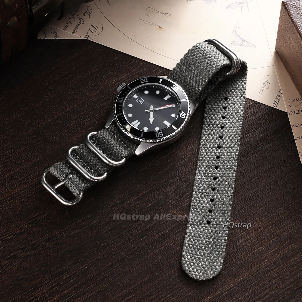 Premium Nylon Woven Watch Strap - Sport Wristband