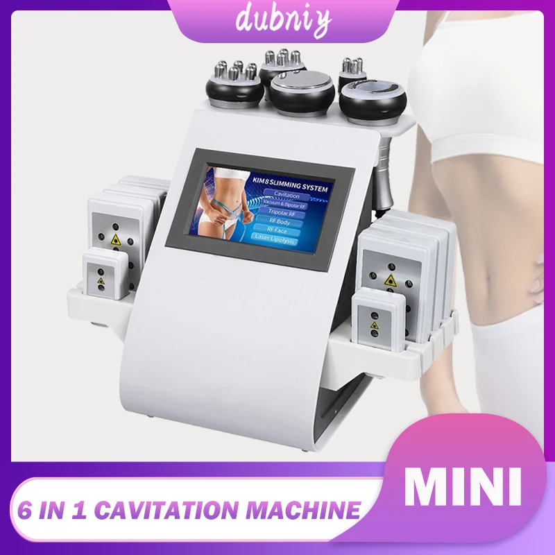 6 In 1 Vacuum Lipo Laser Radio Frequency Rf Ultrasonic 40k Loss Weight