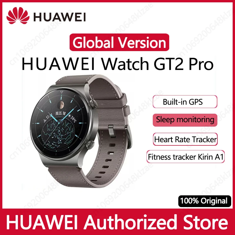Original Huawei Watch Gt 2 Pro Smartwatch Heart Rate Tracker Sleep
