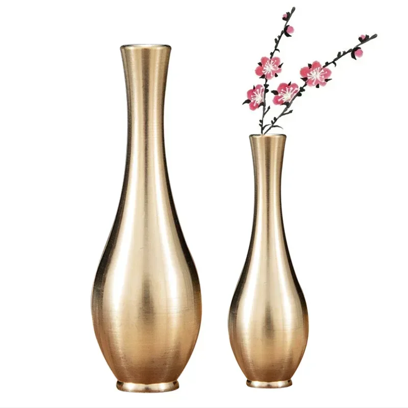 Mini Antique Vase Fresh Dry Flower Arrangement Modern European Style Living Room Decals Process Unique Desktop Decoration