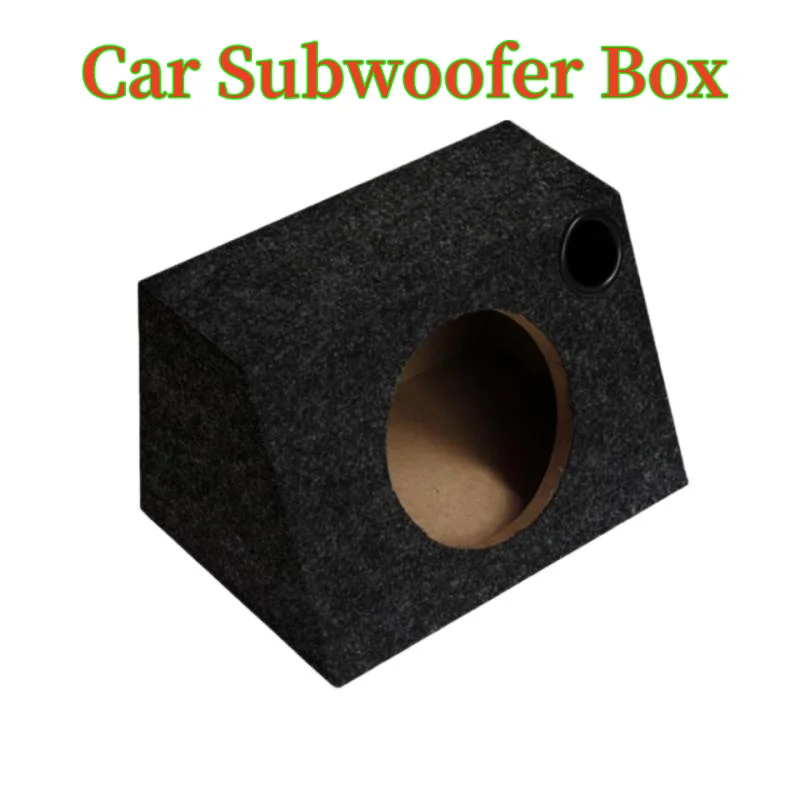 DIY Vehicle Audio Modification 8 -inch/ 6.5-inch Speaker Case, Car Sound Automotive Box, Car Subwoofer Box