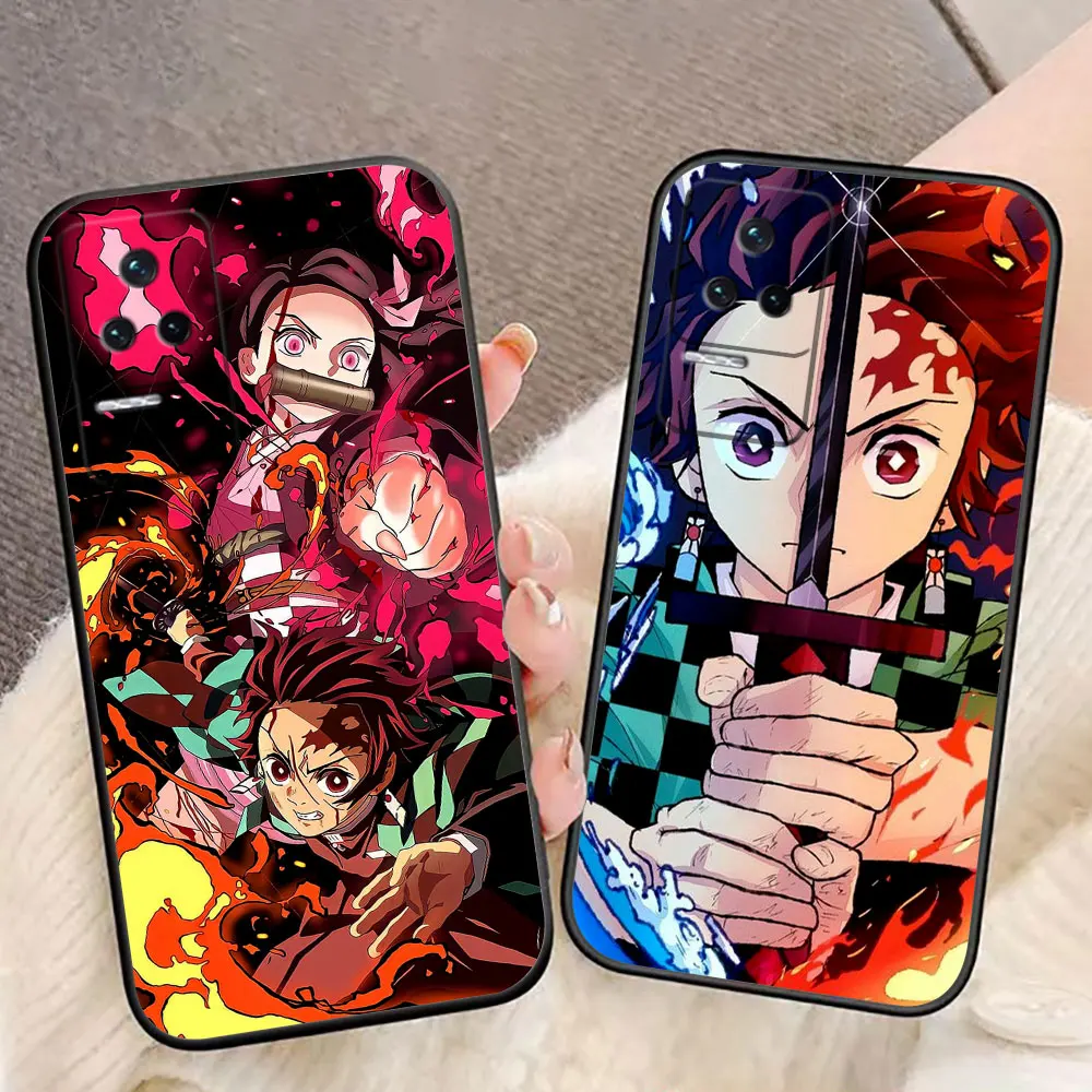 Anime Demons Slayers Tanjiro Themed Phone Case Cover