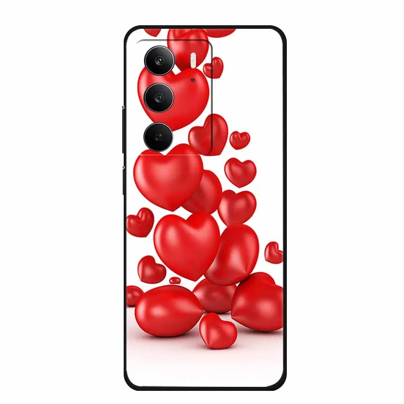 Fashion Black Silicone Soft Phone Case - Protective Back Cover