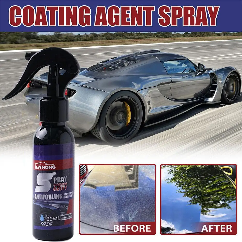 120ml Quick-acting Coating Agent Car Coating Auto Car Paint Spray Wax  Protect Polish Film Anti Scratch Renewal Hydrophobic J5R6 - AliExpress