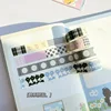 Ins Korean Cute Flower Decoration Adhesive Tape Handbook DIY Scrapbooking Journal Collage Material Stickers Gift 5