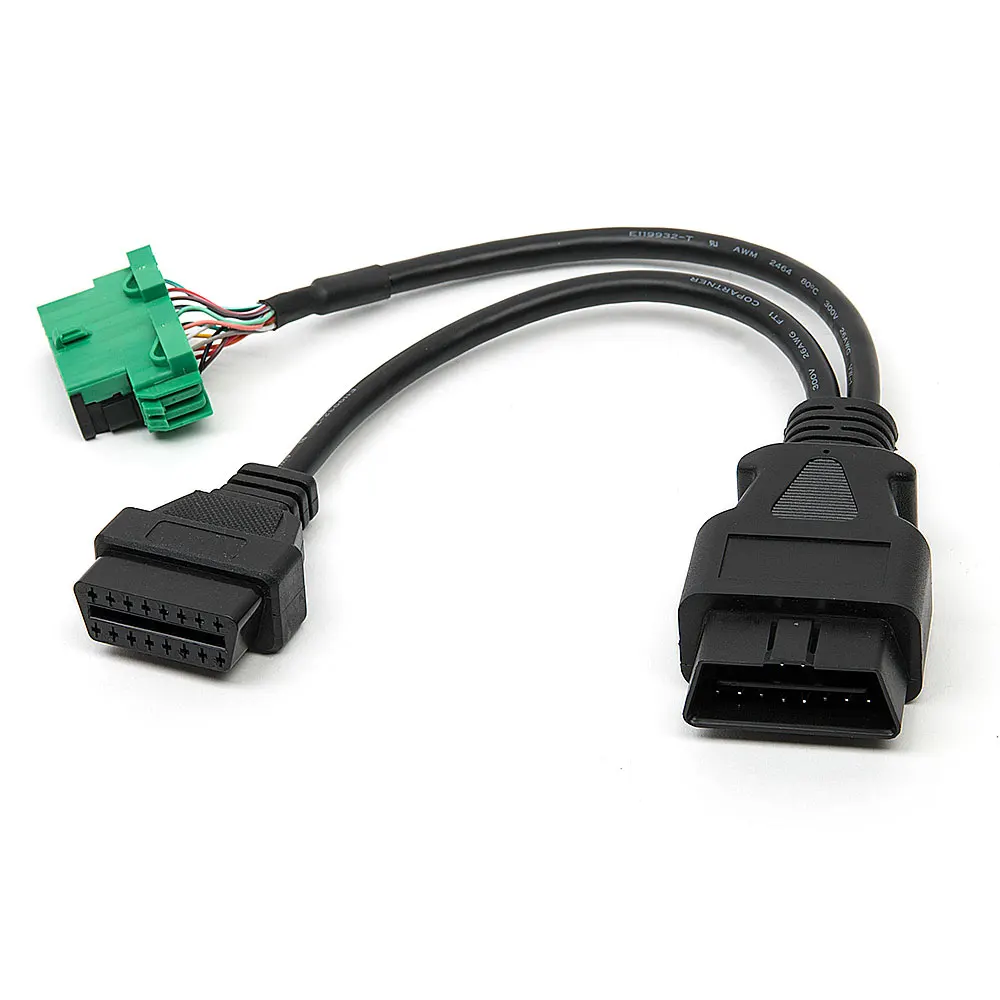 Ecsing Obd2 Connecteur De Prise De Fil Femelle À 16 Broches Adaptateur