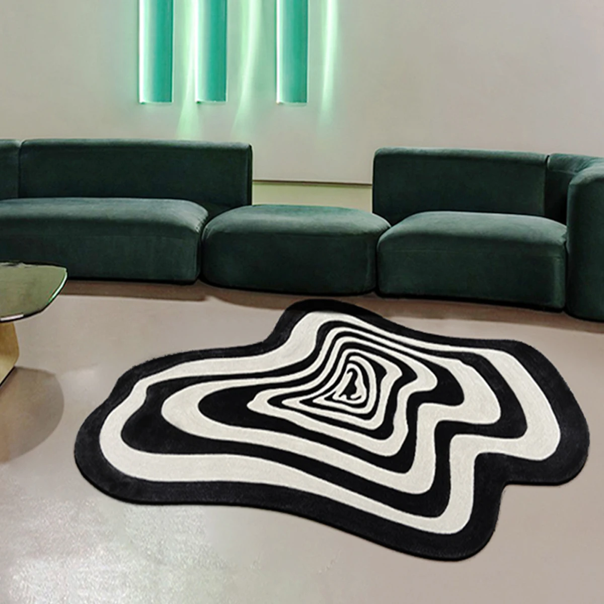 Irregular Carpet Living Room Bedroom Home Decoration Modern Rug Floor Mat Entry Doormat Area Rugs Machine Washable