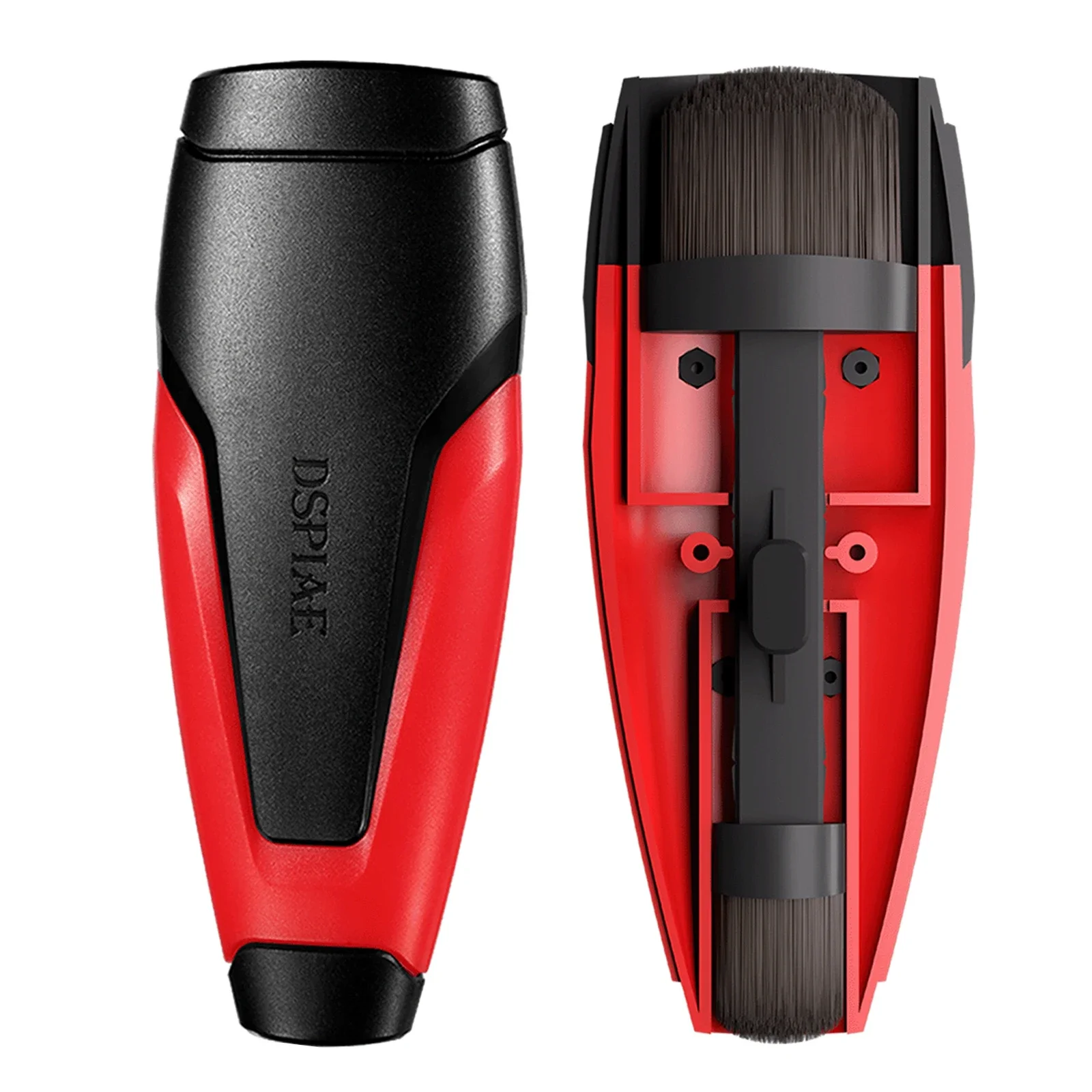 Retractable Double-Tip Dust Brush for Hobby and DIY Projects