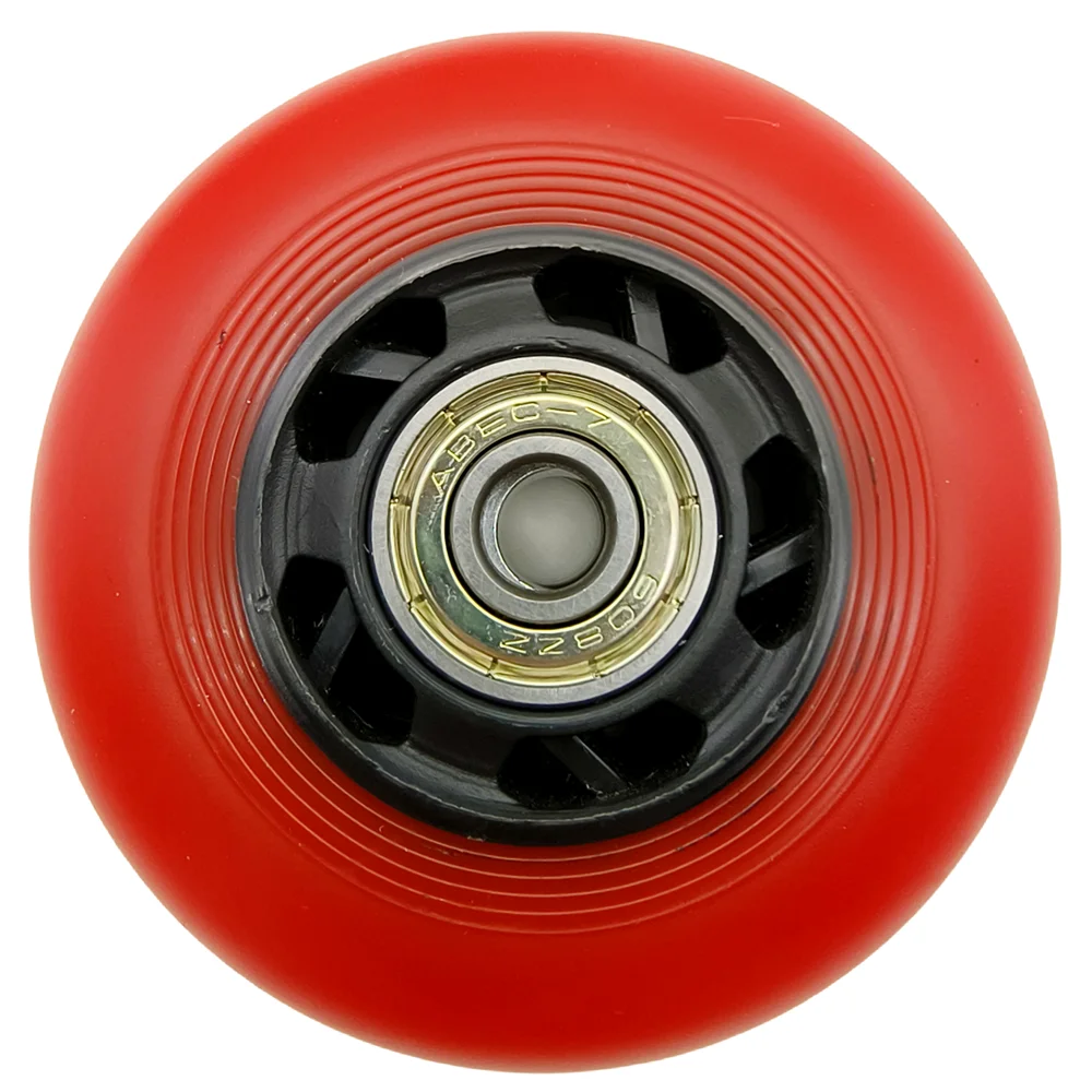 Inline skate wheel roller skate wheel 72mm 76mm 85a bearing abec-7 8wheels/lot