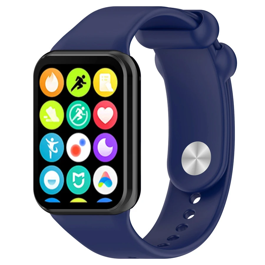 Silicone Smartwatch Wristband Bracelet - Versatile and Durable Watch Accessories