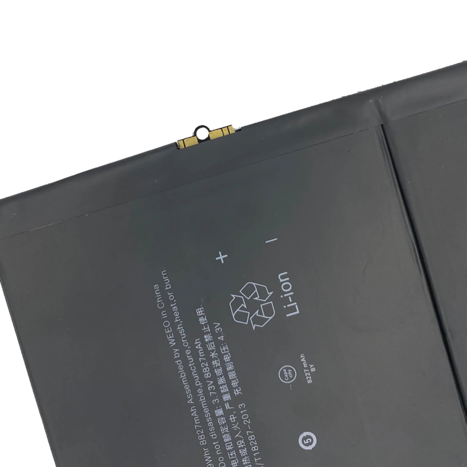 Substituição da bateria do tablet para iPad 5 Air 1, 8827mAh
