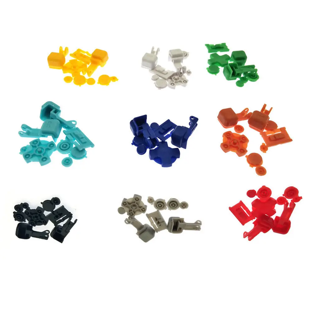Pulsanti A B In Plastica Colorata Sostituzioni D-Pad Per Nintendo Game Boy Advance Sp Gba Sp