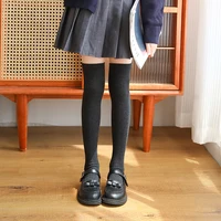 winter autumn girls soft cotton warm knee high socks Breathable baby kids over knee socks Skin-friendly student child long socks 3