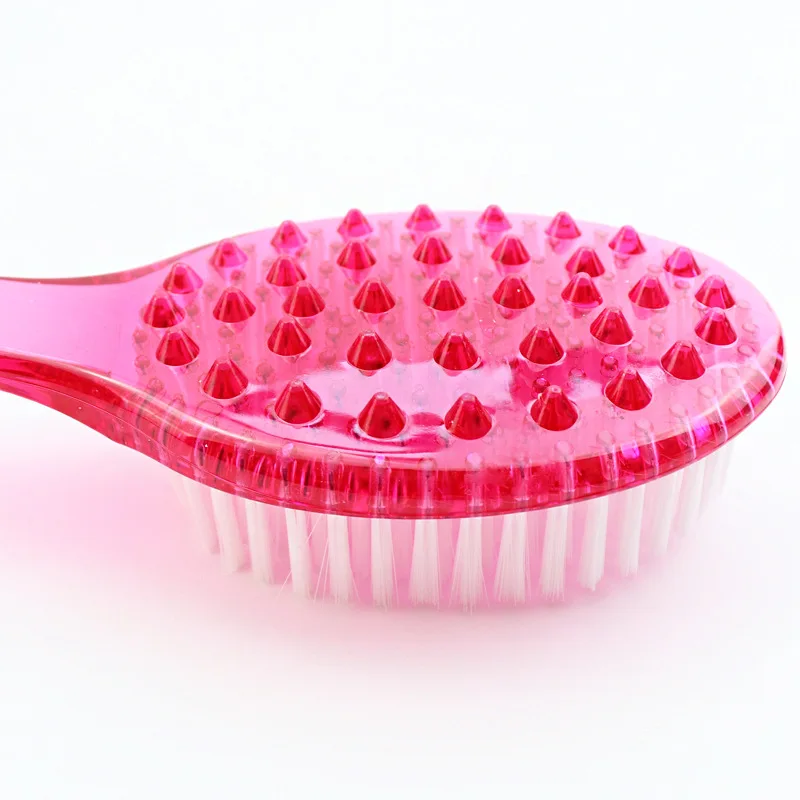 1pc Back Body Bath Shower Cleaning Brushes Bath Brush Long Handle Exfoliating Scrub Skin Massager Exfoliation Bathroom Brush 6