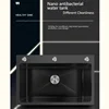 Stainless Steel Kitchen Sink Large Single Slot Undermount Single Sink Household Washbasin Multifunctional Sinks 5