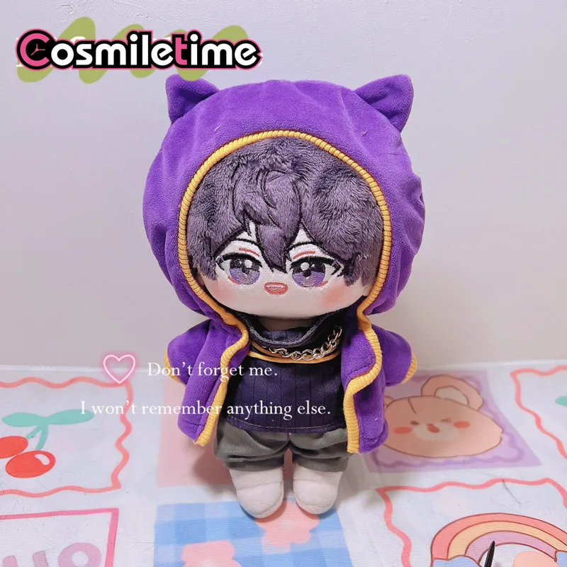 

Original Luxiem Vtuber Mysta Cute Plush 20cm Doll Stuffed Clothes Dress Up Cosplay Children's Toys For Girl Anime Xmas Gifts