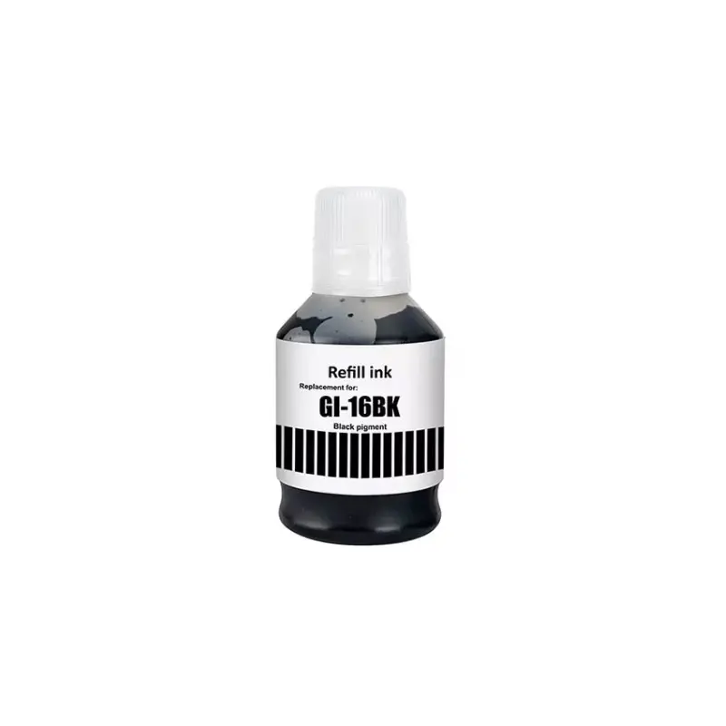 GI-16 Premium Pigment Refill Ink Kit For Canon GI16 GI 16 MAXIFY GX5060 GX6060 GX7060 Printer