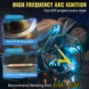 VEVOR 155A 3 in 1 TIG Welder AC110V 3 in 1 Multifunctional HF TIG ARC Clean IGBT Inverter Welding Machine with QQ150 Welding Gun 6