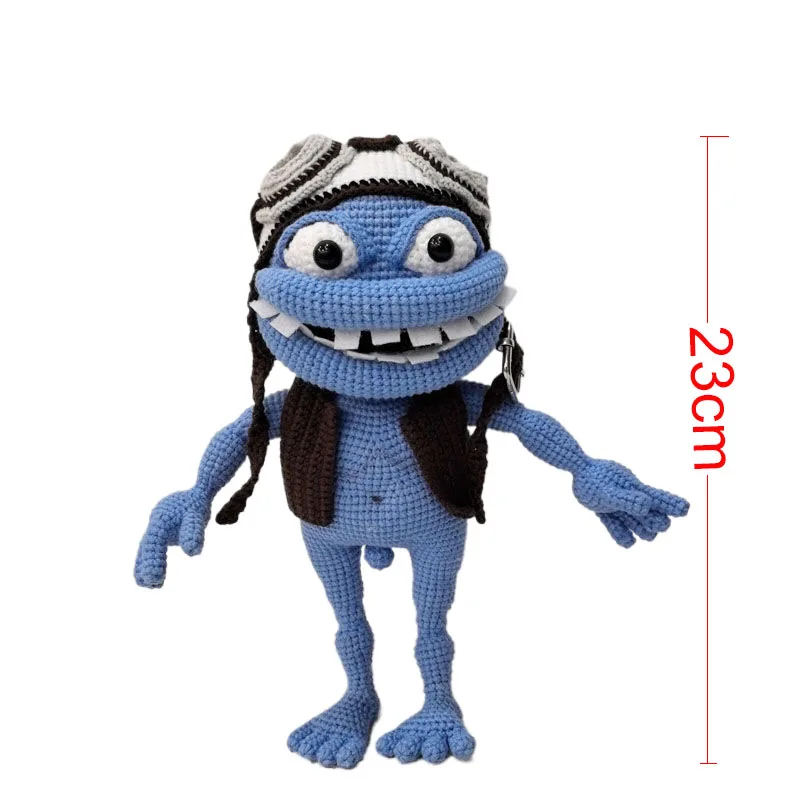 Crochet Dolls Anime Doll Crazy Frog Birthday Gifts Home Deco