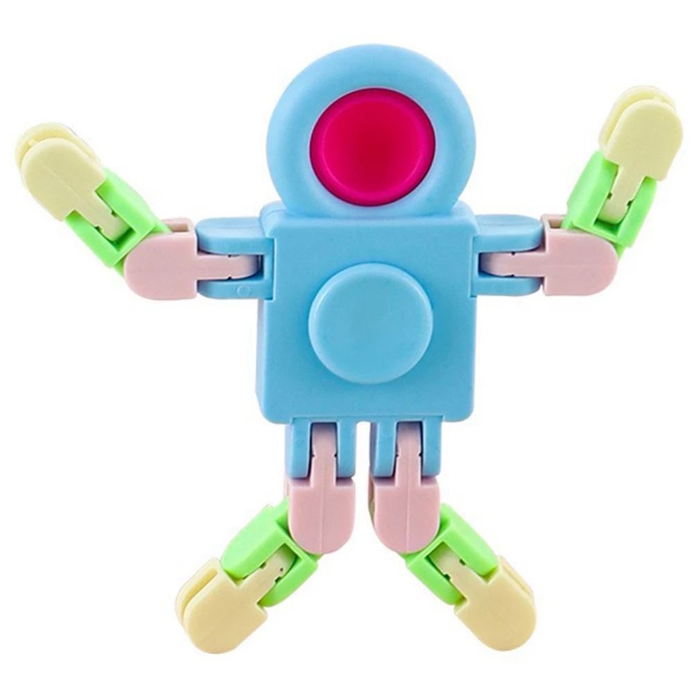 

Mechanical Deformation Toys Set Fingertip Fun Robot Toys For Child
