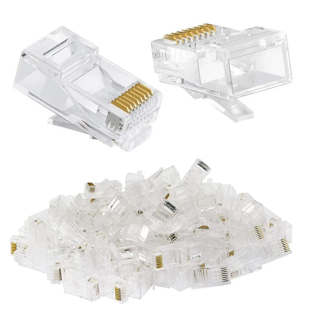 고속 인터넷 연결을 위한 필수품: RJ45 이더넷 케이블 모듈 플러그 세트