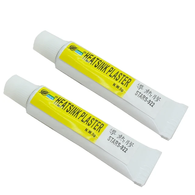 922 Thermal Conductive Heatsink Plaster Silicone Grease For PC GPU CPU  Strong Adhesive Compound Glue For Heat Sink Sticky