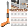 Steel Nail Gun Silencing Wall Fastener Manual Air Nailer Adjustable Anchor Wire Slotting Device Metalworking Rivet Gun Tools 1