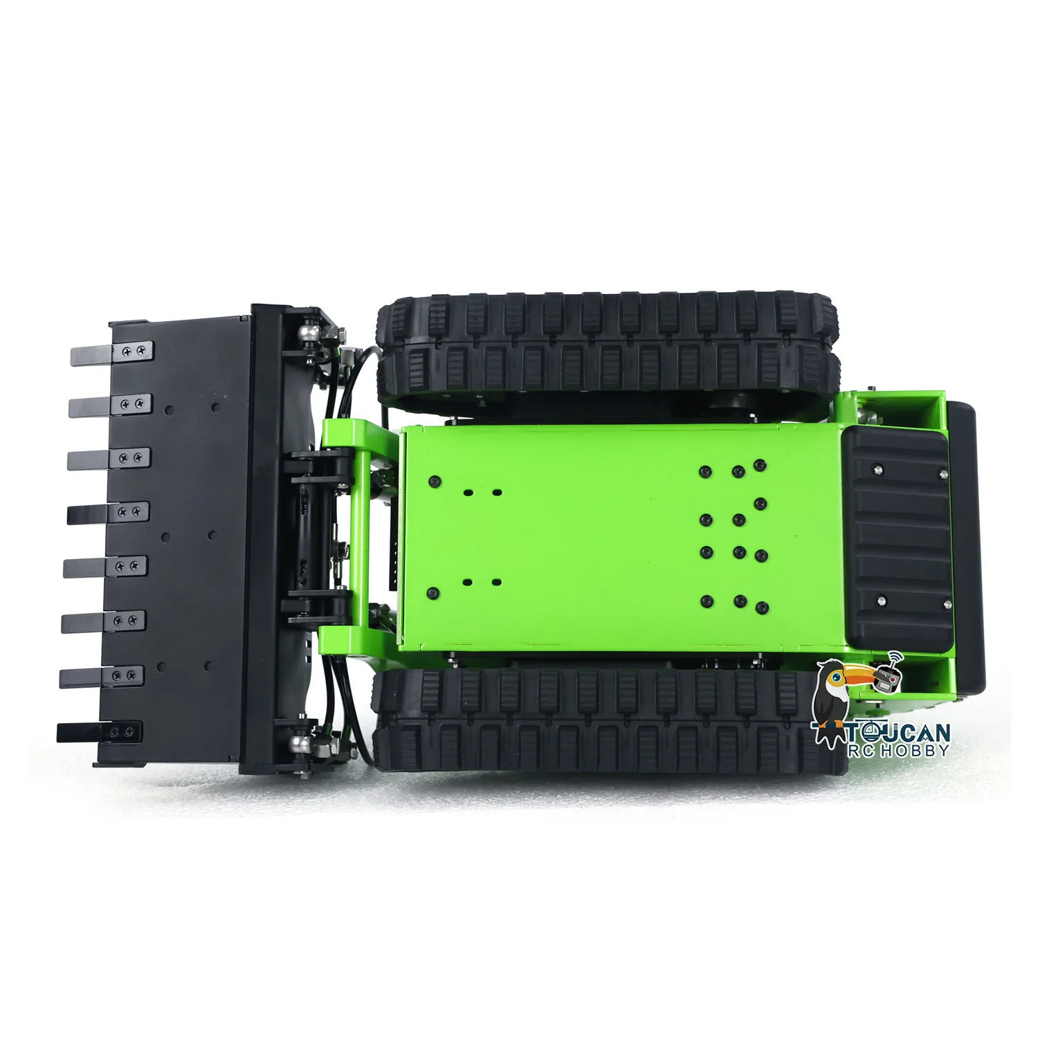 LESU 1/14 RTR Aoue LT5 RC Hydraulic Skid-Steer Loader Electric Cleaner I6S Radio Battery Remote Control Construction Car Toys 5