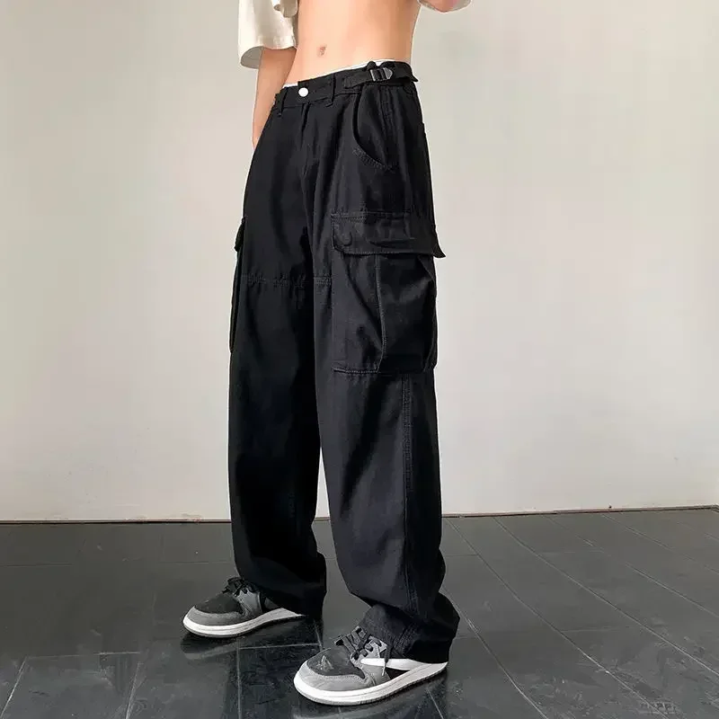 パンツ ARTSKOREANMAN Wide-leg Street CargoPants Wide Leg Pants - ArtsKoreanMan