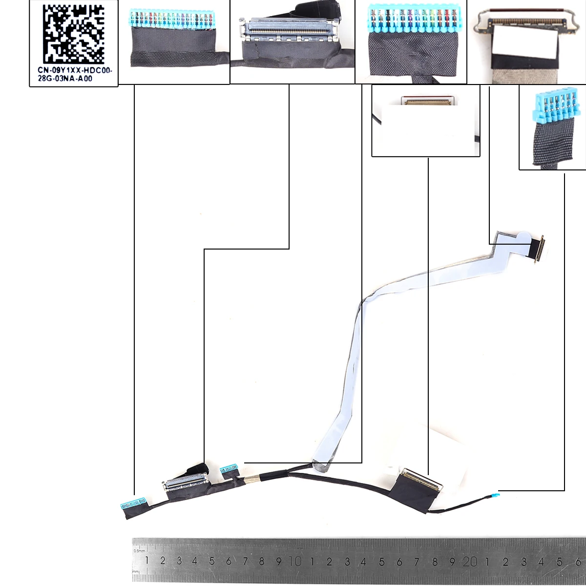 Cavo Schermo Per Dell Latitude 5430 E5430 40Pin 0.5