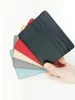 1Pc Pu Leather ID Card Holder Candy Color Bank Credit Card Box Multi Slot Slim Card Case Wallet Women Men Business Card Cover 2