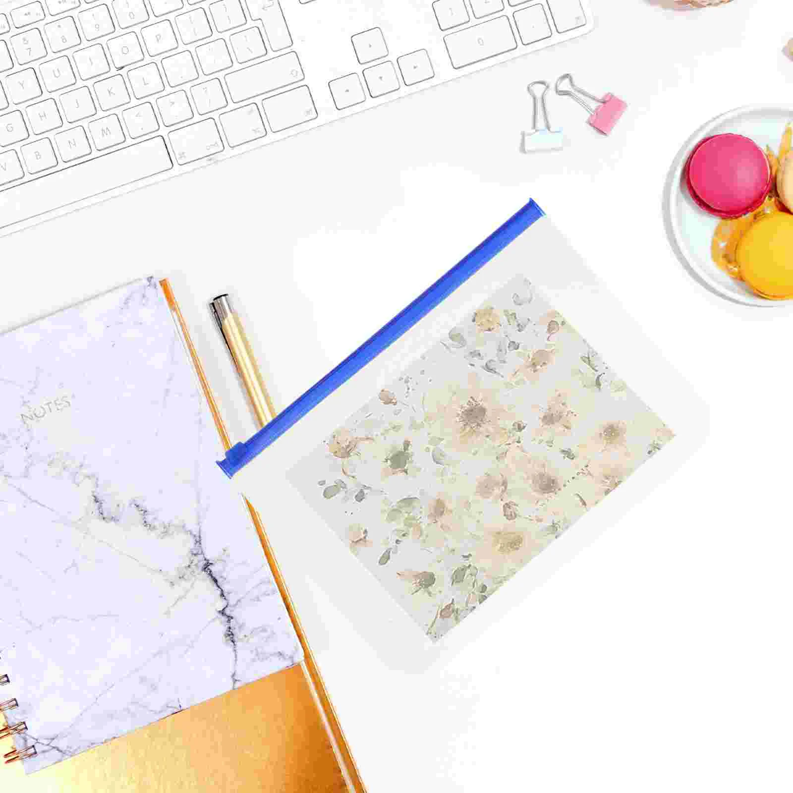 연필 파우치 노트북 보관 문서 가방 바인더 지퍼, 매우 두꺼운 폴더, 12 개