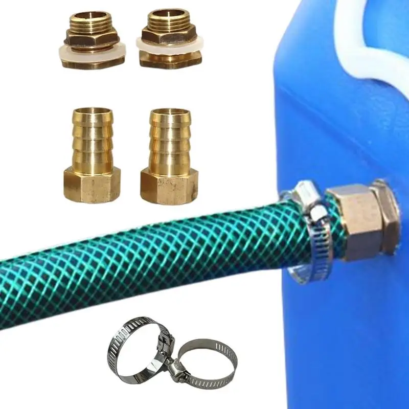 

Фитинги для садового шланга, быстрый соединитель для шланга с зажимами, замена на конец шланга для родителей, друзей, соседей, садовых влюбленных